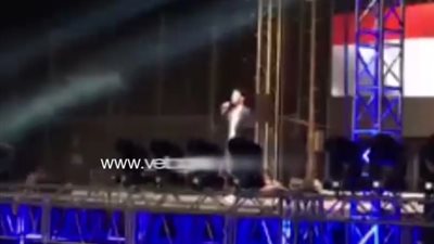 أحمد جمال يشعل حفل وزارة الرياضة بنادي الجزيرة (فيديو وصور)