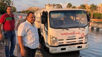 غرق جمصة في الأمطار يكشف فشل الاستعدادات لموسم الشتاء (صور)