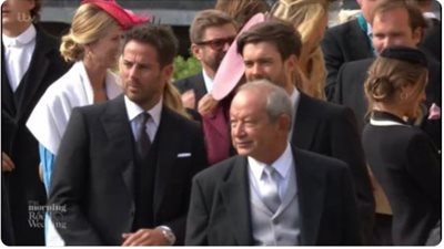 ساويرس يشارك في حفل زفاف حفيدة ملكة بريطانيا (فيديو)