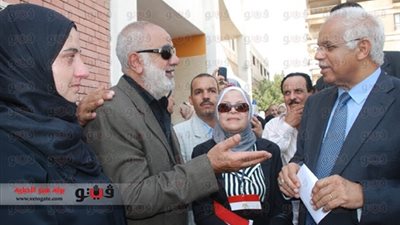 عميد بالجيش يعرض قصة الشهيد أحمد تعلب خلال افتتاح مدرسته