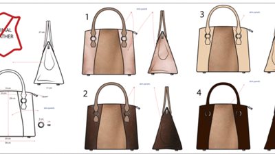 سيدة تستخدم جلد ساقها المبتورة في صنع حقيبة يد (صور)