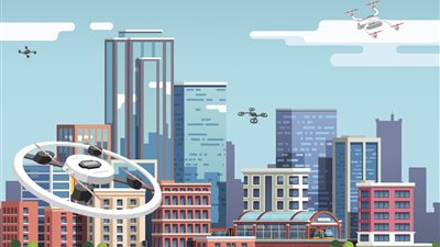 ناسا تقترب من وضع نظام للتحكم في الطائرات بدون طيار داخل المدن