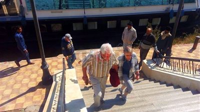 سوهاج تستقبل 105 سائحين أجانب لزيارة المنطقة الأثرية بأبيدوس