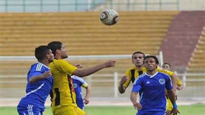 المقاولون يتقدم على سموحة بهدفين في الشوط الأول بالدوري