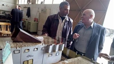 لجان بجامعة بني سويف والقوى العاملة لتفقد مركز تدريب بشرق النيل (صور)