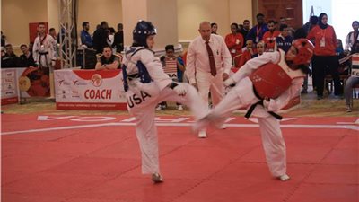 سلمى على تتأهل لنهائى بطولة أفريقيا للباراتايكوندو