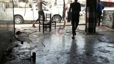 إزالة فروشات بائعي الأسماك من على بحيرة التمساح بالإسماعيلية