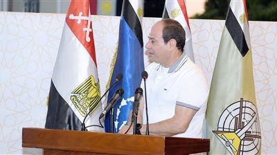 السيسي يؤكد مواقف مصر الثابتة بدعم المؤسسات الوطنية للدول والتمسك بحقوق شعب فلسطين