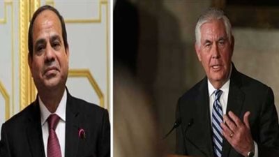 أزمة ترامب ومكافحة الإرهاب تتصدران مباحثات السيسي وتيلرسون