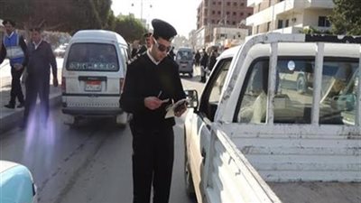 ضبط 331 مخالفة مرورية بمطالع ومنازل الكباري بالقاهرة الكبرى