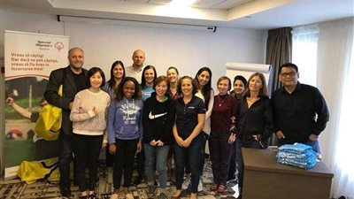 رئاسة إقليمية الأولمبياد الخاص تشارك في الاجتماع العالمي لصغار السن