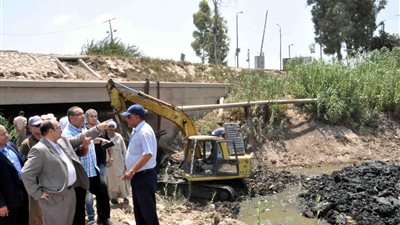 محافظ القليوبية يتفقد نفق «مزلقان زكى» بطوخ