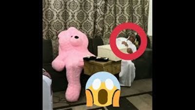 بالفيديو.. رد فعل خليجي شاهد «عفريت» على شكل دمية