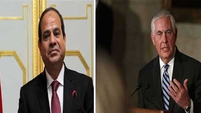 ملفات لقاء السيسي ووزير خارجية أمريكا في الاتحادية.. يبحثان تعزيز الشراكة الإستراتيجية.. يناقشان مكافحة الإرهاب وأزمات الشرق الأوسط.. ودفع عملية السلام ونقل سفارة واشنطن إلى القدس «على طاولة الحو