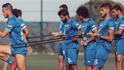 فقرة خاصة للضربات الثابتة في مران الأهلي