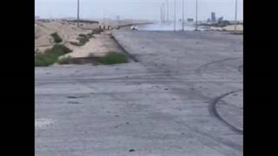 بالفيديو.. تحطم سيارتين تويوتا هايلوكس في سباق