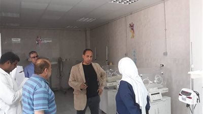 وكيل «صحة شمال سيناء» يتفقد مستشفى الشيخ زويد ورفح