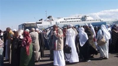 وصول وسفر 1144 راكبا وتداول 73 شاحنة بميناء نويبع