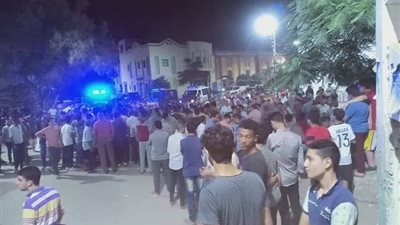 اعتصام أولياء الأمور بكفر الشيخ بسبب حجب نتيجة الثانوية العامة (صور)