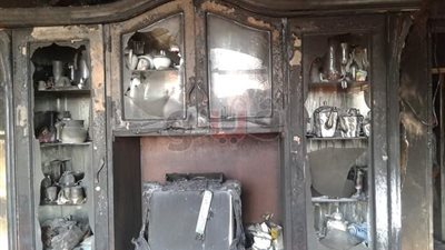 مصرع طفلين في حريق شقة بطوخ