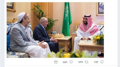 الوكالة السعودية تحذف خبر لقاء ولي العهد بقادة إخوان اليمن