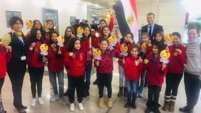 فريق الجمباز للصغار يغادر إلى فيينا للمشاركة بالبطولة الدولية