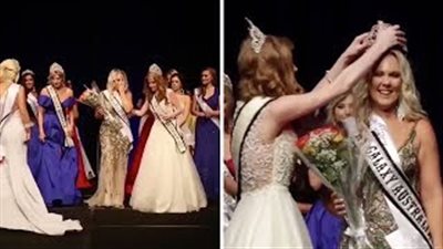 أم تنافس ابنتها على لقب ملكة جمال (فيديو)