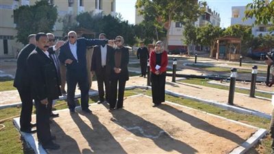 محافظ الوادى الجديد يتفقد مشروع المركز الإقليمي لتأهيل ذوي الاحتياجات الخاصة