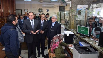 خدمات بريدية جديدة بجامعة سوهاج