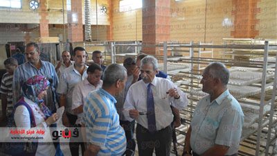 محافظ المنيا يشدد على إزالة الإشغالات بشارع السوق بأبو قرقاص