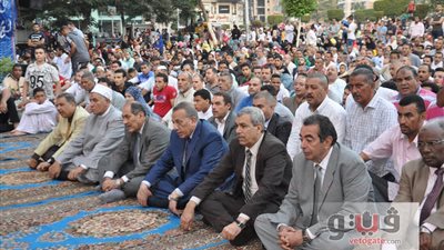 محافظ الجيزة يزور مستشفى إمبابة ودار أيتام عقب صلاة العيد