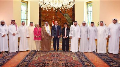 السيسي: امتزاج الدماء المصرية والكويتية في الحروب يؤكد وحدة المصير