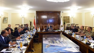 «شريف إسماعيل» يبحث مع وزير التموين أزمة توريد القمح