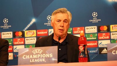 أنشيلوتي: أتمنى غياب الـ«BBC» عن ريـال مدريد