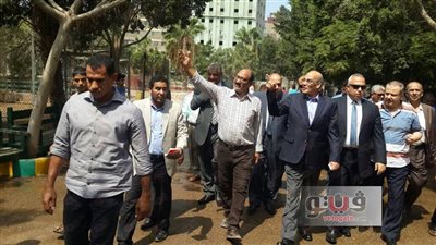 وزير الزراعة يتفقد حديقة الحيوان بالزقازيق في أول أيام عيد الأضحى