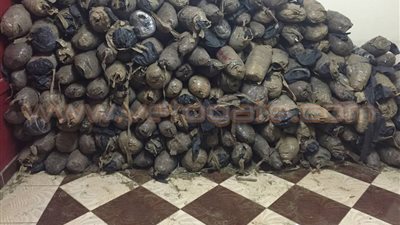 بالصور.. مداهمة إحدى البؤر الإجرامية في أسوان