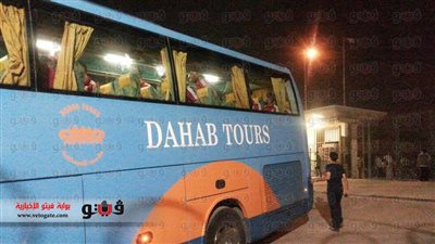 بالصور.. أتوبيس الأهلي يصل لاستاد القاهرة استعدادًا لمواجهة سموحة