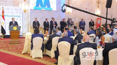 تفاصيل حفل إفطار الأسرة المصرية بحضور السيسي