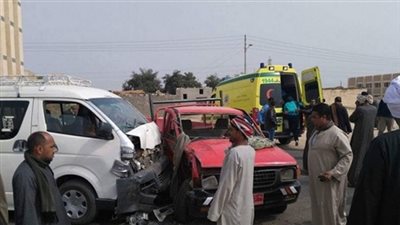 أسماء ضحايا حادث الطريق الزراعي في قنا