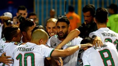 سيطرة جزائرية على التشكيل المثالي لمنتخبات نصف نهائي الكان