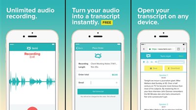 تطبيق Temi الأسهل لتحويل الصوت إلى نص مكتوب