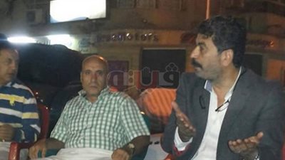 بالصور.. سليمان وعبد الخالق في جولة انتخابية بميت عقبة