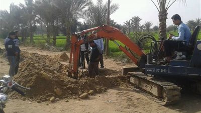 توصيل مياه الشرب لقرى القصاصين بالإسماعيلية بالجهود الذاتية (صور)