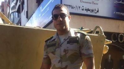 ننشر صورة الشهيد ملازم أول «وسام منصور» في رفح