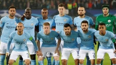 بعثة مانشستر سيتي تصل سويسرا لملاقاة بازل بدوري الأبطال