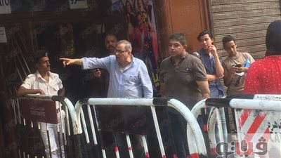 بالصور.. السبكي يتابع عرض «أمان يا صاحبي» بسينما مترو