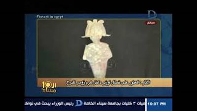 الإبراشي يبرز خبر «فيتو».. تفاصيل العثور على تابوت ضخم بالإسكندرية