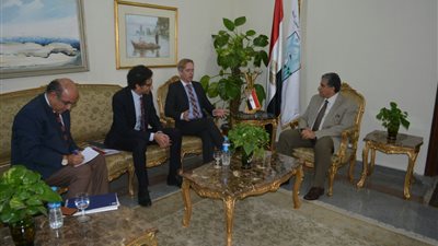 وزير البيئة يلتقي ممثل مؤسسة «فريدريش إيبرت»