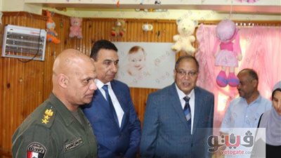 بالصور.. مدير أمن كفر الشيخ يناشد رجال الأعمال التبرع لمؤسسة الأيتام