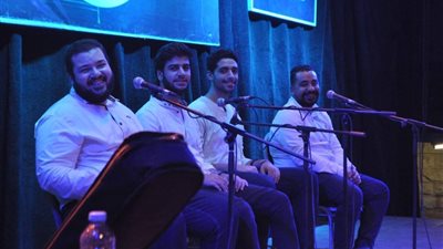 سهرة غنائية لـ«الهلباوي» بساقية الصاوي (صور)